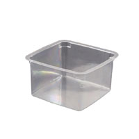 Clear Square Tubs "300ml"