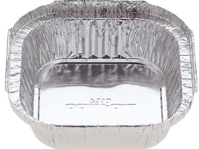 3 Compartment Shallow Foil Container "7123"