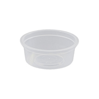 Portion Control Container - Round 40ml "Genfac"