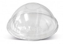 Dome Lid to Suit PLA Cold Clear Cup 400ml - 750ml (97 x 45 mm)