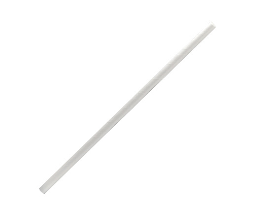 Paper Straw Cocktail - Plain White