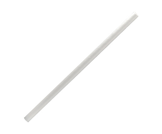 Paper Straw Regular - Plain White