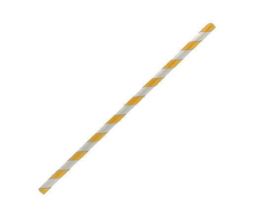 Straws Standard/Regular 210mm "5mm" now replaced by Paper Straw - Regular Size 6mm - Yellow stripe