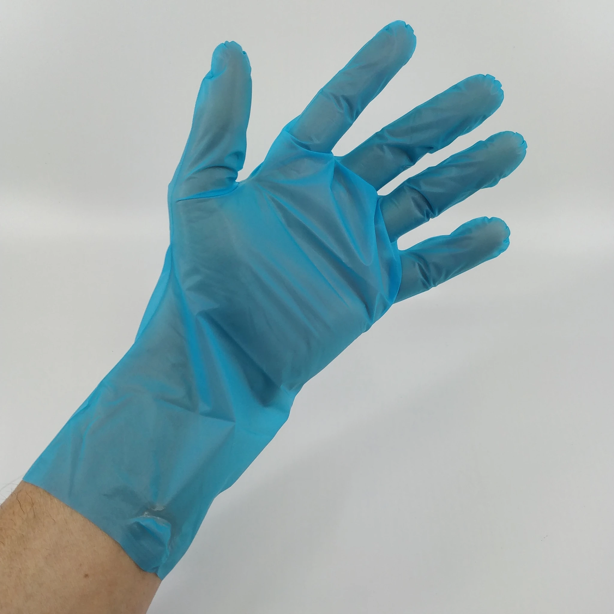 Stretch Polymer Gloves - Blue