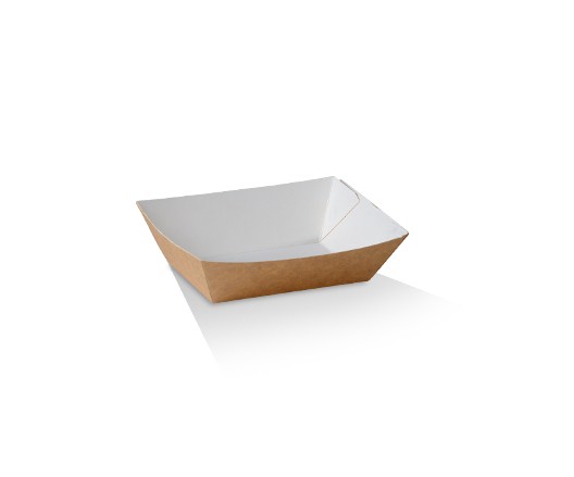 Brown Cardboard Tray XSmall #1 (90x56x36mm)