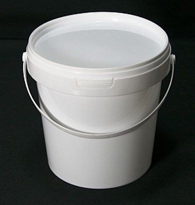 1.2 ltr white pail including Lid