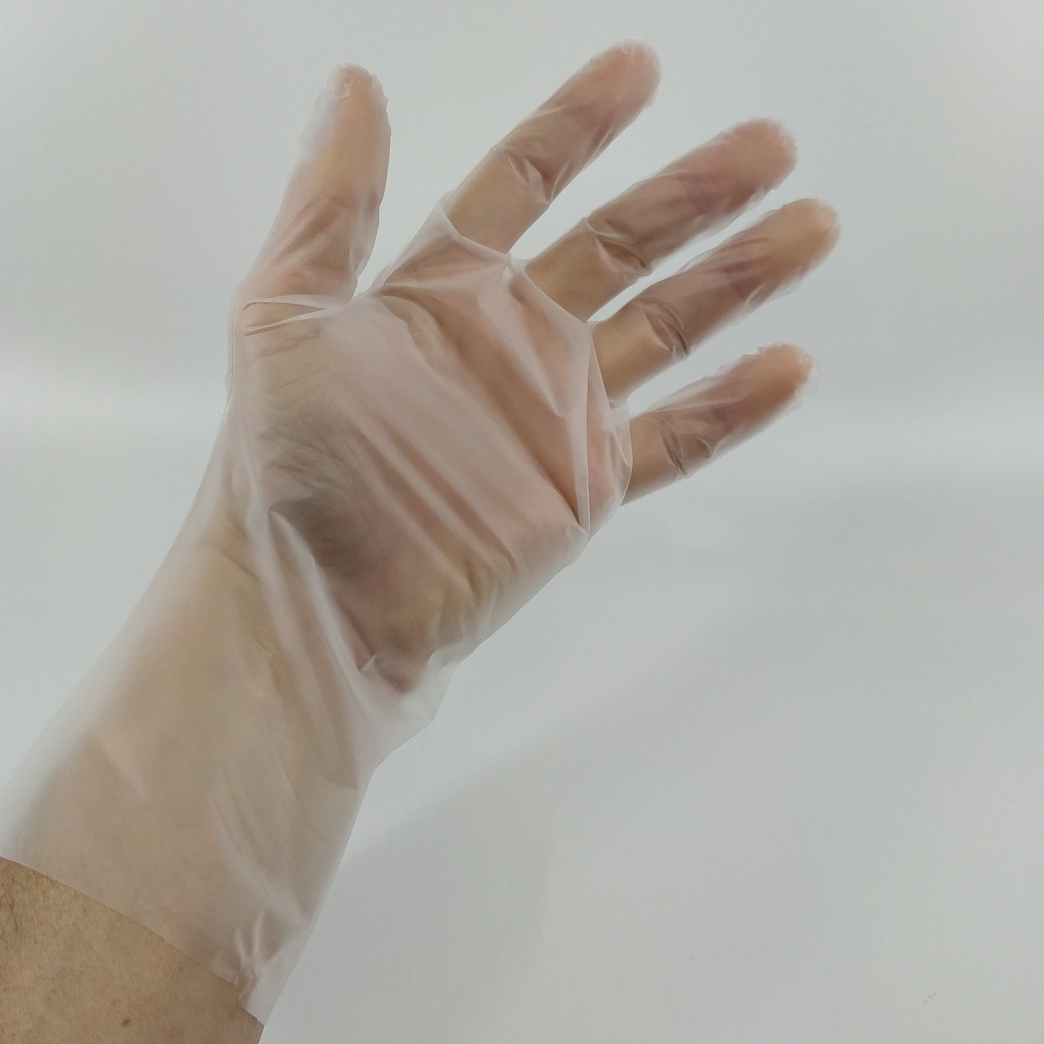 Stretch Polymer Gloves - Clear