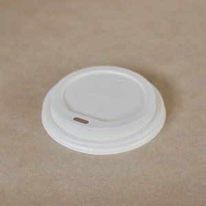PAC Biodegradable PLA Lids to suit 6/8/10oz Coffee Cup