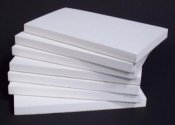 Plain White Docket Book/Notepad "3x5"