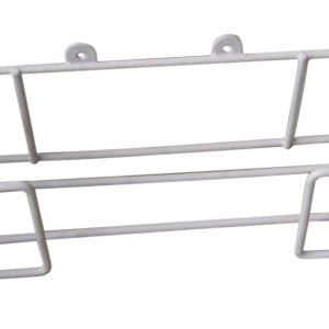 Glove Holder White Wire Single