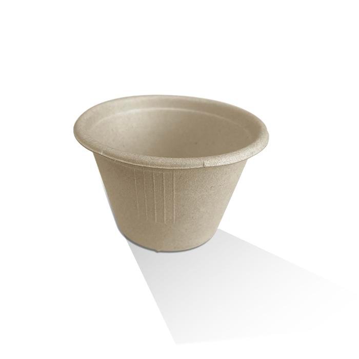 Sugarcane 4oz dip cup unbleached
