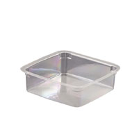 Clear Square Tubs "125ml"