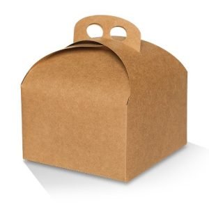 Cake Box Kraft Large (155x155x102mm)
