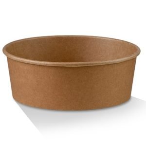 PLA Coated Kraft Salad Bowl - 25oz (150x128x60 mm)