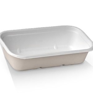 Sugarcane Takeaway Container 30oz (900ml)228.6x128x53.5 mm