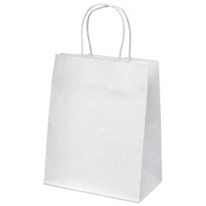Baby White Bag with Rope Handle "260X170X50mm"